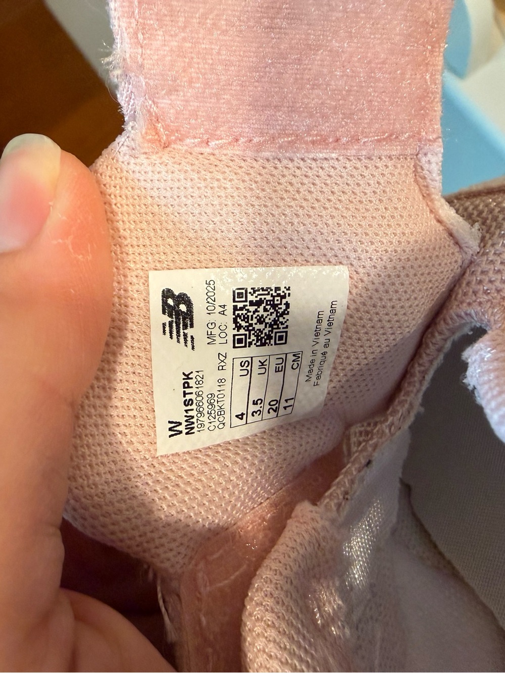 New Balance new-b first hook & loop - Picture 5 of 5